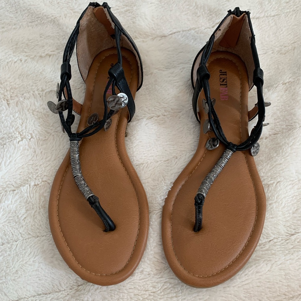 JustFab Decorative Sandals
